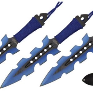 Throwing Knives Blue