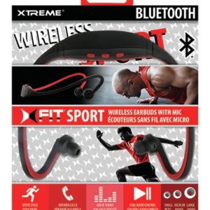 Bluetooth Sport Headphones Red