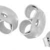 Small Silver Ear Nuts