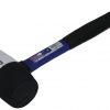 Grip 1 Lb Black & White Rubber Mallet