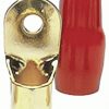Raptor 1/0 Awg 3/8in Gold Ring Term 20pk