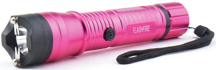 Monster 16M V Metal Light Stun Gun Pink