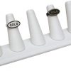 5-FingerRingStandRectangleBaseWhtLeather