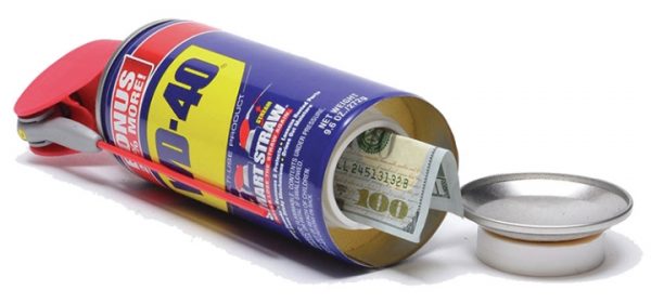 Stash Can Safe WD40 Look