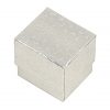 Mini Starlight ring box silver blck foam