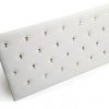 26 Hook Pendant pad w/easel White faux