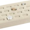 RING (18-slot) tray - beige