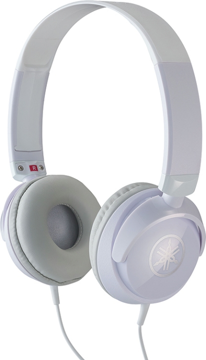 Stereo instrument headphones white