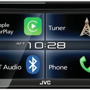 JVC 2x Din 6.8  BT CD Receiver