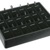 Stackable 18Pendant Tray Black PT918B-BK