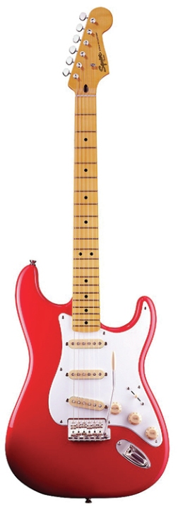 AXE Licensed Fender Strat Classic Red