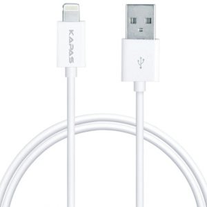 KAPAS 3 ft Lightning Cable White