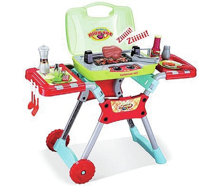 Deluxe BBQ Play Set Grill Set