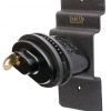 Locking Pistol Disp 3in Slatwall Blk