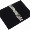 Necklace Ramp Black Velvet 10x10x2 1/8in