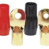 Raptor 8awg 3/8" Gold Ring Term 20pk