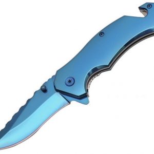 Titanium Spring Assisted Rescue Knife8Bl