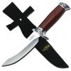 Wood Handle 10in Hunting Knife Wood