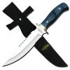Blue Wood Handle Full Tang 12in Hunting