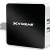 2 Port 2.1Amp Home Charger Black w/White