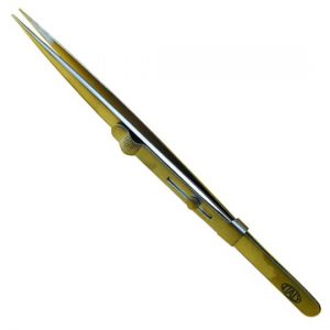 Stainless Medium Point Tweezers