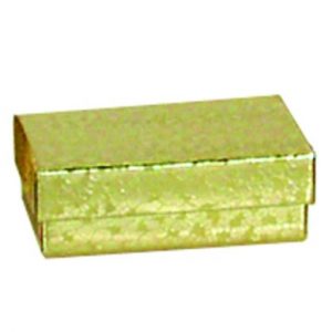 Gold Cotton Filled Box 2.5 X1X7/8(0021G)