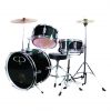 Gp 3 Pc Deluxe Jr Drumset Black