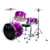 Gp 3 Pc Deluxe Jr Drumset Metal Pink