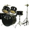 Gp 5 Pc Jr Drumset W Cym Throne Met Bk