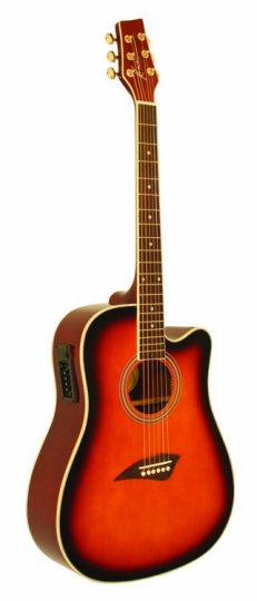 Kona Drdnt Ca Acou/Ele Tob Sunburst