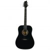 Kona Drdnt Acoustic Guitar Black