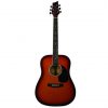 Kona Drd Acou Guitar Tobacco Sunburst