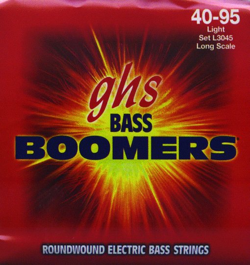 GHS Electric Bass Strings Boomers Med Lt