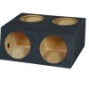 Bass 12in 4 Hole Woofer  Box W/Divider