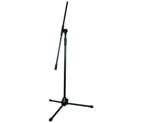 Kona Hd Bk Boom Mic Stand Wtd Tripod Bas
