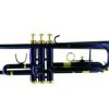 Trumpet B Flat Blue Finish W/Case