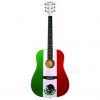 Ms Drd Acou Sp Top Guit Mexican Flag