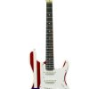 Ms Dbl Ca Sol Body Guit American Flag