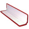 Red Plastic Velour Bracelet Box (FR6BRW)