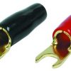 APipe 4 ga 4 Pack Spade Terminals