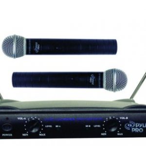 Pyle Pro Dual VHF Mic System