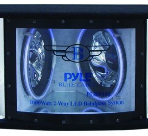 Pyle Dual 12in Bandpass W/Led