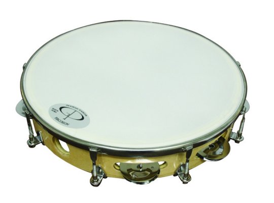 Gp Per 10 In Wood Rim Tunable Tambourine