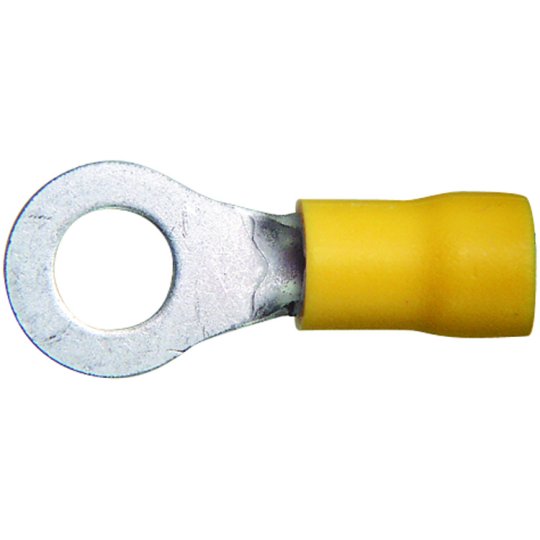 Ring Tongue Yel.10 -12 ga 3/8 100 Pcs