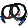 Zebra Speakon To Banana 2-Wire Cable