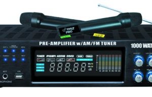 Pyle P 1000 Watt Amp Tuner Wireless Mic