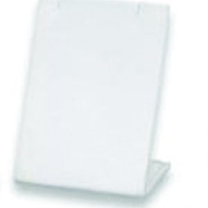 L Shaped Earring Pendant Display White