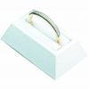 Slotted 1 Bangle Bracelet Display  White