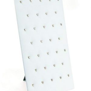 32 Hook White Pendant Clip Display