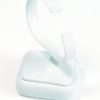 Stand Up Watch Collar Display White
